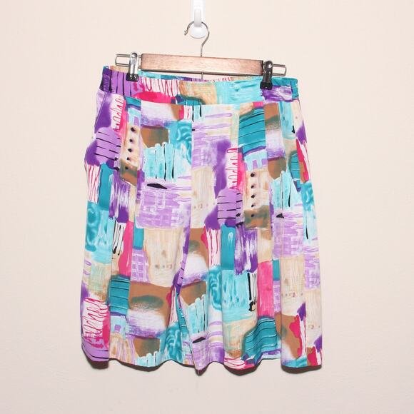 Vintage Culottes Shorts & Blazer Set Size Large Irwin Alan Made in USA - Picture 7 of 15